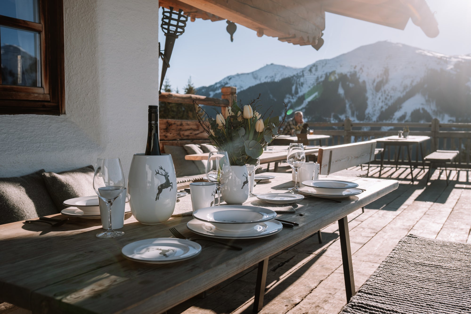 Gmundner Keramik in an alpine-inspired table setting