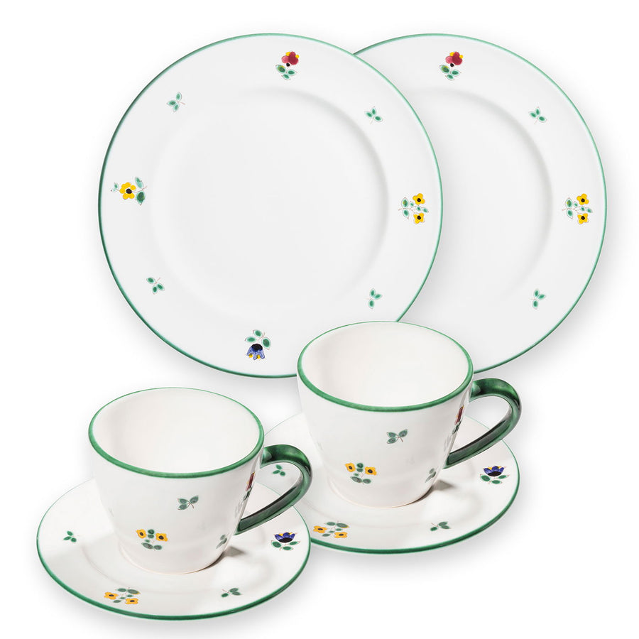 Gmundner tableware set for two
