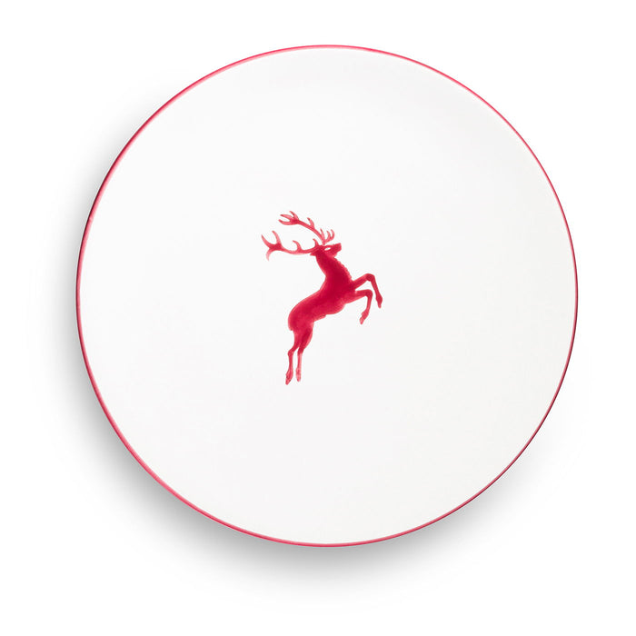 Dinner Plate Wine-red deer